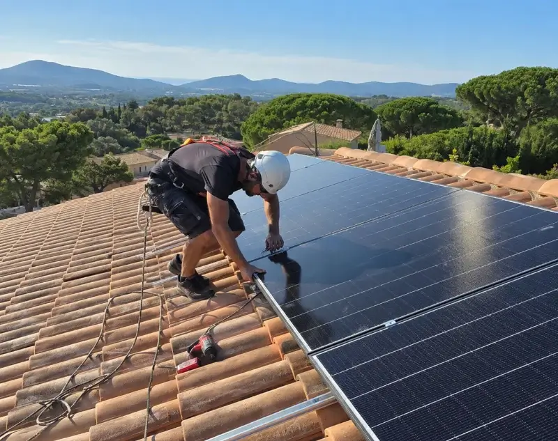 Installateur panneaux solaires Clarensac — pose photovoltaïque sur toiture