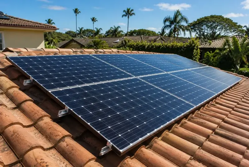 Installation de panneaux solaires à Clarensac